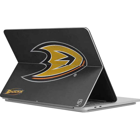 NHL Anaheim Ducks Distressed Surface Laptop Studio Skin